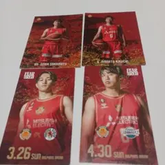 バスケットボール選手カードセット