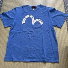 EVISU ブルー Tシャツ サイズ42