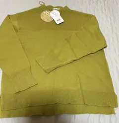 LEPSIM オリーブグリーン ニット Fサイズ