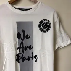 PSG パリサンジェルマン Tシャツ 白 バックロゴ ストリートのサムネイル