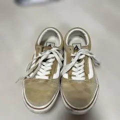 ベージュ スエード VANS スニーカー