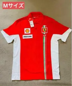 新品未使用 フェラーリ　プーマ　メンズ　ポロシャツ　M 定価13000円