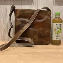 HINSON MFG. ゴートスキン コリンボ アモポーチ ショルダーバッグ 