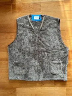 CAL O LINE フリースベストM モカ　begin別注