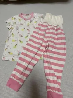 HOT BISCUITS アイスクリーム柄 パジャマ 上下セット