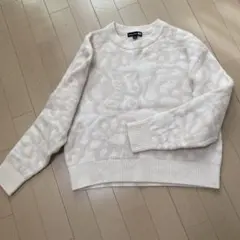 ユニクロ✖️marimekko アイボリー ニットセーター 長袖
