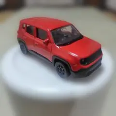 WELLY ジープ レネゲード 赤 1/60スケール JEEP SUVミニカーのサムネイル