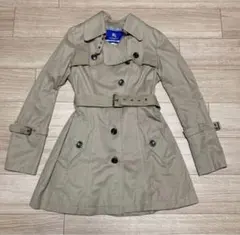 【試着のみ】バーバリーブルーレーベル(ベルト付き)トレンチコート