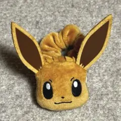 ポケモン フェイスぬいぐるみバンド シュシュ イーブイ