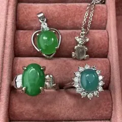 遺品整理 生前整理 ネックレス ネックレストップ リング指輪まとめ売り　16