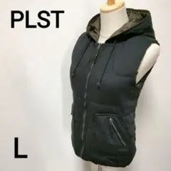 フード付きベスト