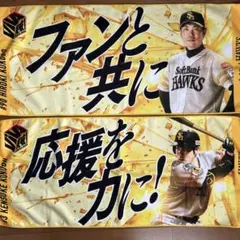 福岡ソフトバンクホークス　応援タオル 2枚セット