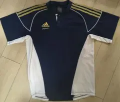 adidas Professional 半袖シャツ ネイビー Sサイズのサムネイル