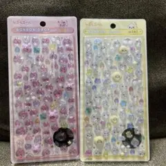 しずくちゃん ボンボンドロップシール ミニ 2点 うるおいちゃん　みるみるちゃん