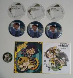 匿名配送2024名探偵コナンユニバ 大阪城コラボ 服部平次&遠山和葉 6点セット