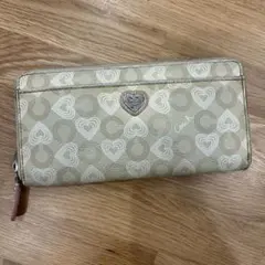 COACH 長財布　ハート