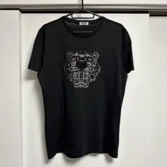KENZO ケンゾー ビーズ刺繍 フロントロゴ Tシャツ