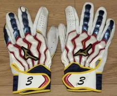 中日ドラゴンズ #8 大島洋平 選手 実使用バッティンググローブ - メルカリ