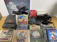【動作確認済】PCエンジンコアグラフィックスⅡ ソフト9本他関連機器付