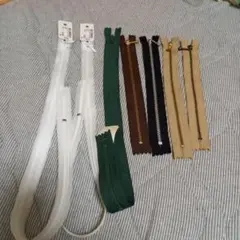 YKKファスナー色々　7本