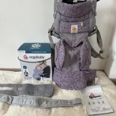 【美品】エルゴベビー オムニ360 クールエア 日本正規品 ピンクデジカモ