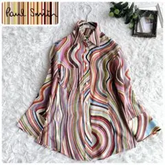 新品未使用✨Paul Smith シャツ ブラウス マルチストライプ リボン
