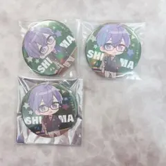 志麻 缶バッジ 夏ツ2021 黒板デフォ ホロ 浦島坂田船