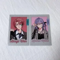 赤城ウェン 梢桃音 GRAY×ACCENT チェキ風カード