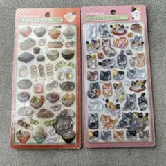 【正規品】 ボンボンドロップシール 和柄 和猫 日本食