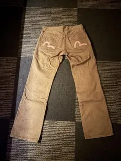 EVISU エヴィス デニムパンツ レッド34✖️36 | Mercari