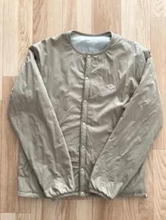 DANTON ナイロンストレッチタフタ ノーカラー インサレーション ジャケット