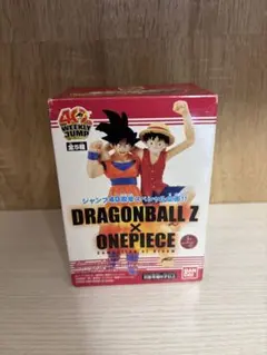 レトロなフィギュア　ドラゴンボール　ワンピース　コラボフィギュアのサムネイル