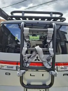 直接引き取りも可】新型デリカD5 26年製 ブラックアウトフロントロア