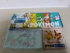 新学期応援！ポケモン ポーチ×2+エコバッグ×2=4点セット売り