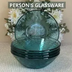 PERSON'S GLASSWARE パーソンズ エンジェル サラダボウル 5個のサムネイル