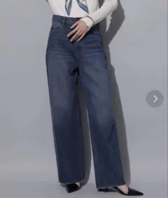 美品　ワイドデニムパンツ　Arpege story