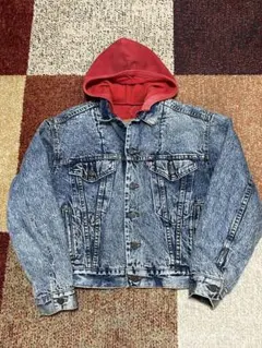 80s 90s ビンテージ リーバイス デニムジャケット パーカー levis