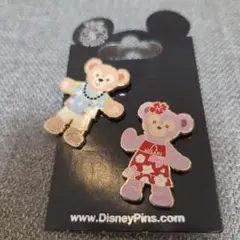 アウラニ　ダッフィー&シェリーメイピンバッチのサムネイル