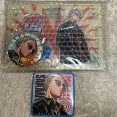 サカモトデイズジャンプGIGA アクリルスタンド缶バッジアートコースター坂本太郎