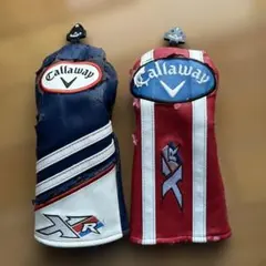 キャロウェイフェアウェイウッドカバー中古経年劣化2個セット