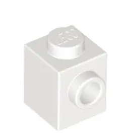 레고 87087 블록 1x1 1면 스터드 화이트 30코