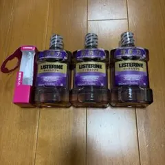 リステリントータルケア ➕1000ml 3本セット　専用ポンプ付き