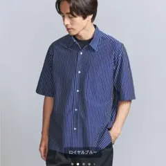 YAECA ヤエカ 半袖コンフォートシャツ M ライトブルー メンズ - メルカリ