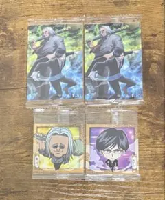 ハンターハンター イタジャガ カード ウエハース シール 4枚