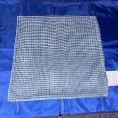 クッションカバー　50x50 cm 青 IKEA GULLKLOCKA