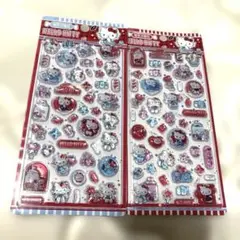 ハローキティ 立体シール ぷくぷくシール2枚セット 산리오 해외 정규품