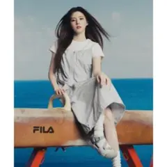美品 FILA フィラ 軽量 ポケット ロング ワンピース Sのサムネイル