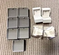 《空箱》ツツミ　有料＆無料　ジュエリーケース、4°C ギフトボックスなど11個