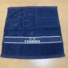 U.P renoma タオルハンカチ ネイビーのサムネイル
