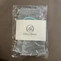 Pilates Mirror ヨガソックス グレー　ピラティスミラー